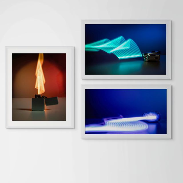 Flame On - Framed A1 Giclee Print