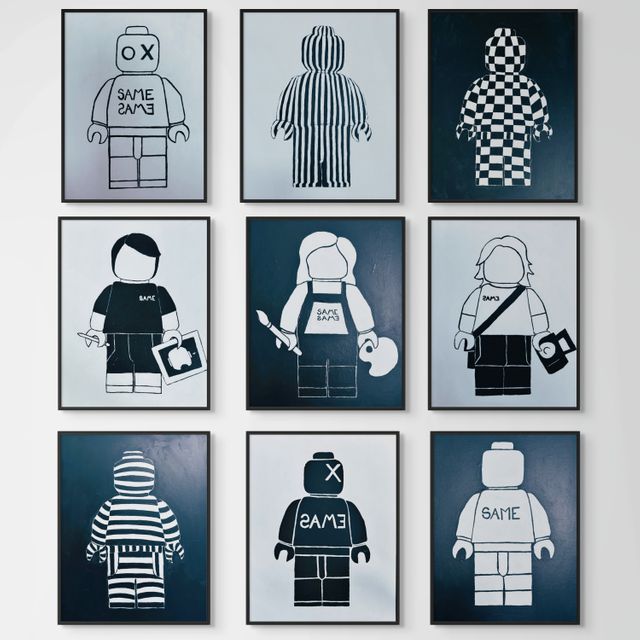 CUSTOM Lego Figure Portrait