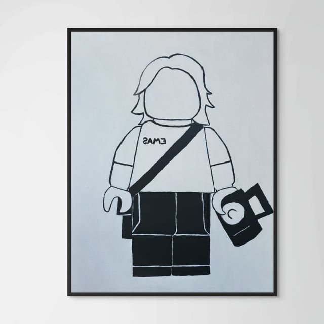 CUSTOM Lego Figure Portrait