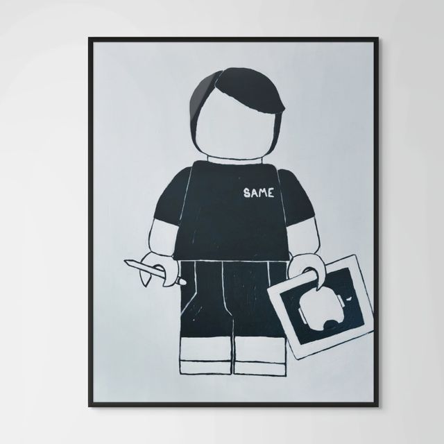 CUSTOM Lego Figure Portrait