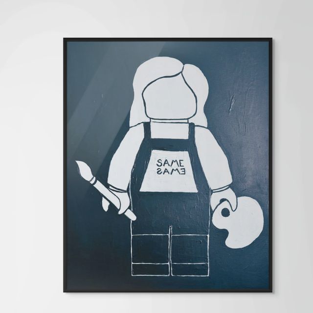 CUSTOM Lego Figure Portrait